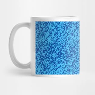 Blue TV Snow Mug